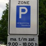 parkeervergunningbord